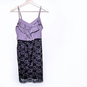 3/$15 Xhilaration Purple Lace Dress Sz S